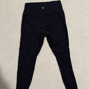 Lululemon black 28” leggings